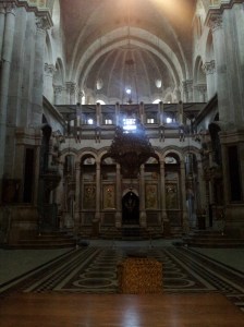 Inside The Church of the Holy Scepulchre